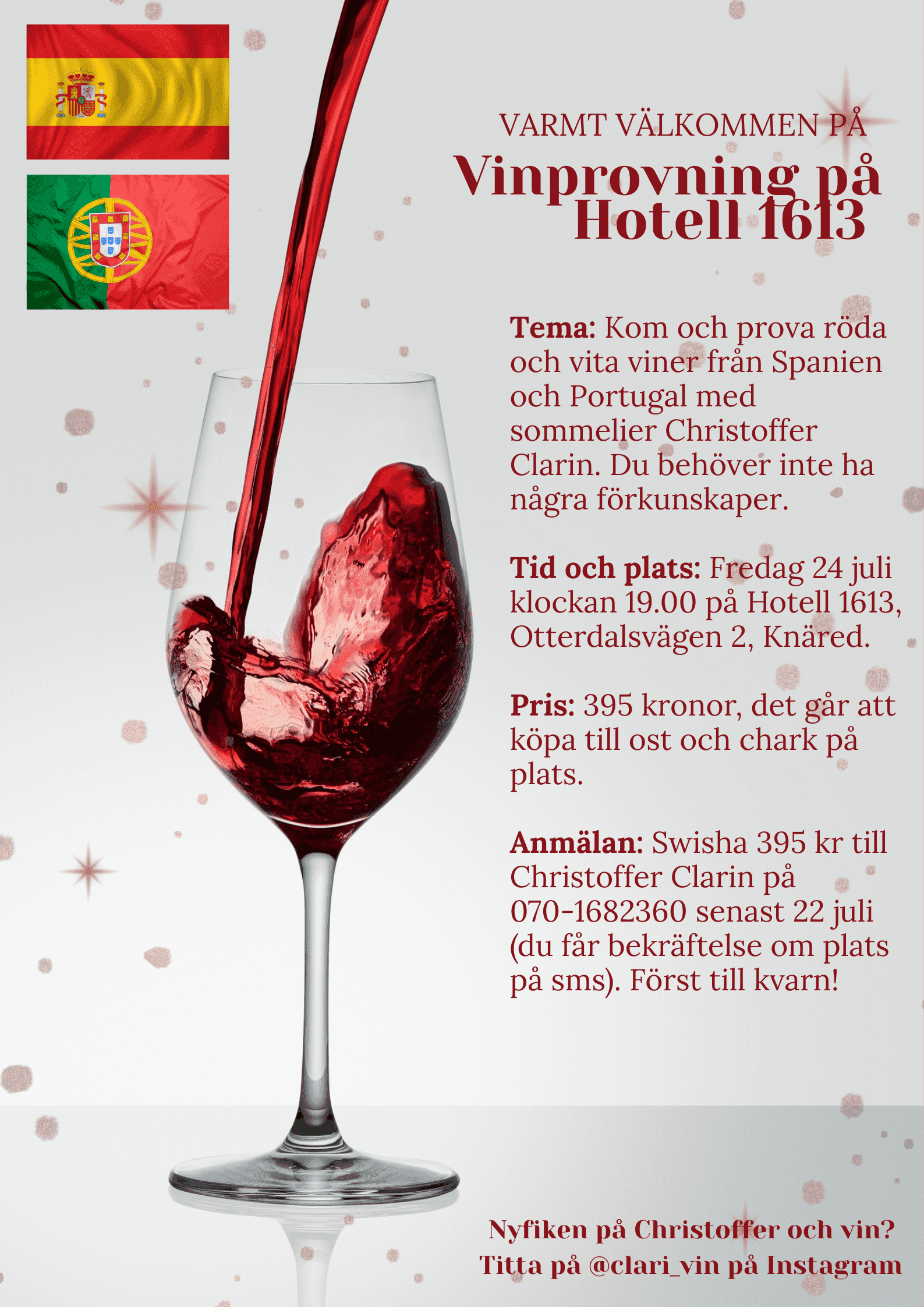 Vinprovning med Christoffer